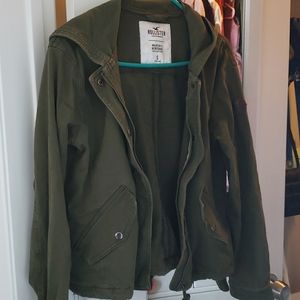 Hollister Olive Jacket size S